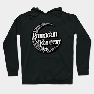 Ramadan Kareem (black and white version) Hoodie